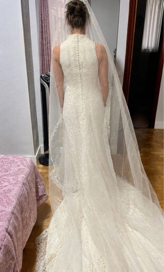 Vestido de novia de encaje