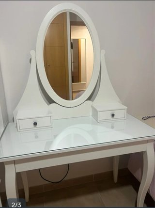 Tocador Ikea Blanco con Espejo