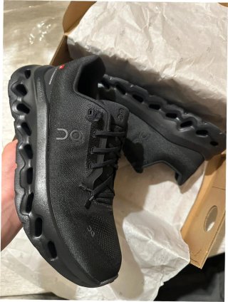 Zapatillas On Cloudmonster Negras Talla 43