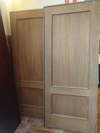 2 Puertas de Paso de Madera