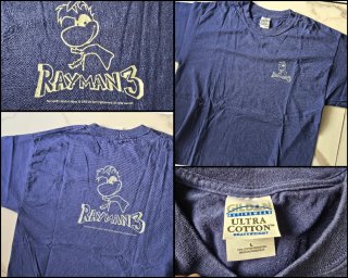 Camiseta Vintage promo videojuego Rayman 3