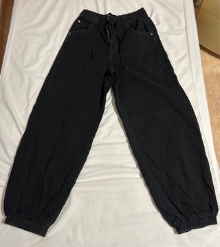 Vaqueros Cargo Negros Unisex