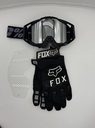 Gafas 100% y Guantes Fox Nuevos 213