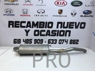 Escape trasero opel corsa td nuevo