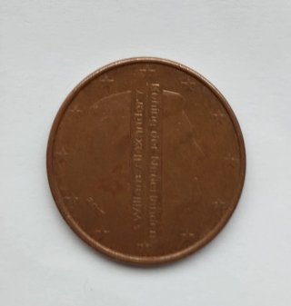 Moneta da 5 centesimi euro Paesi Bassi 2015