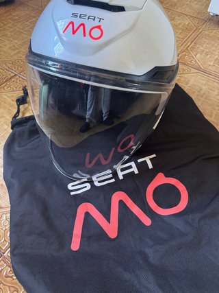 Casco de moto Jet M mujer. S€AT MO / Silence
