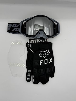 Gafas 100% y Guantes Fox Nuevos 214