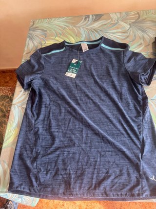 Camiseta Deportiva Azul Talla M