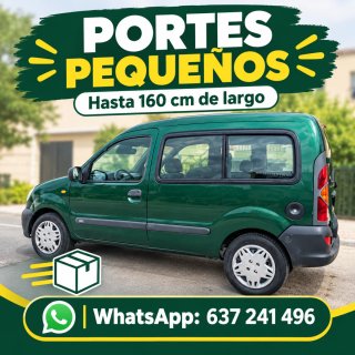 Portes con furgoneta pequeña