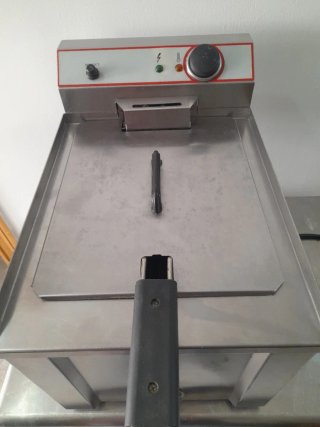 Freidora Industrial Krea 9L con Grifo