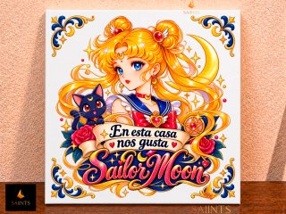 Azulejo Decorativo Sailor Moon