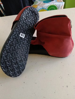 Sandalias Rojas Talla 38
