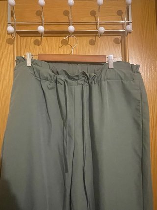 Pantalón ancho verde