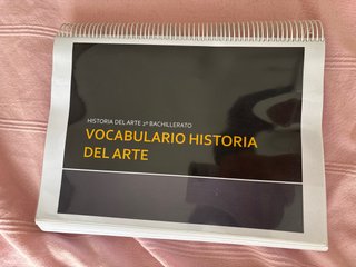 Vocabulario historia del Arte. 2º Bachillerato