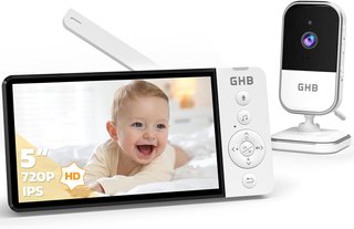 VIGILABEBÉS GHB CÁMARA 5" IPS 720P BATERÍA 5000MAH