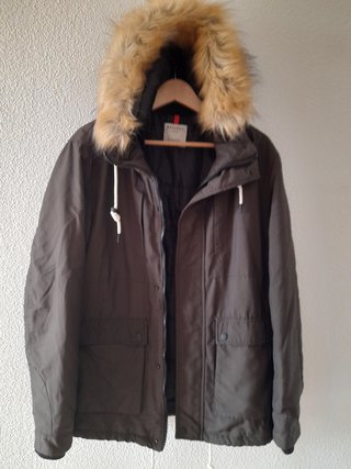 Anorak de hombre verde