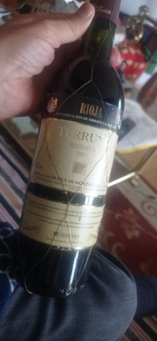 Bottiglia Rioja Vuota? Riserva 2001 vedi foto