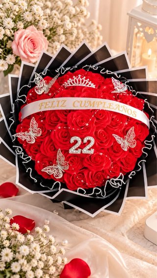 RAMOS DE FLORES ETERNAS 100% PERSONALIZADAS
