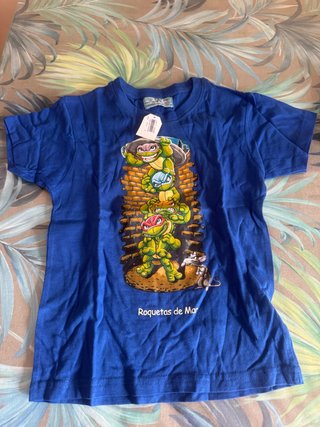 Camiseta Tortugas Ninja Azul