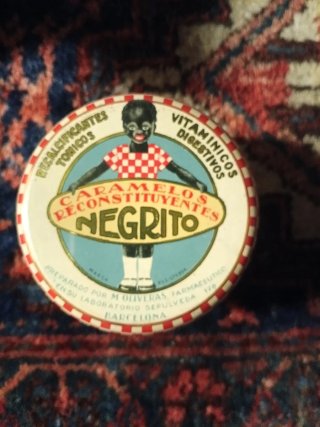 Scatola Vintage Carameli Negrito