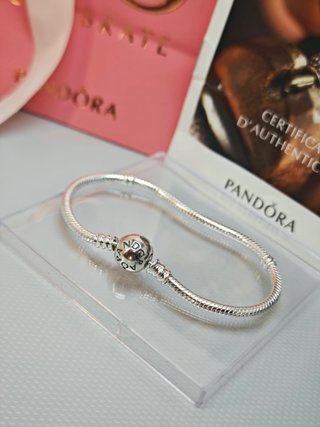 Pulsera Pandora 18 centímetros Plata