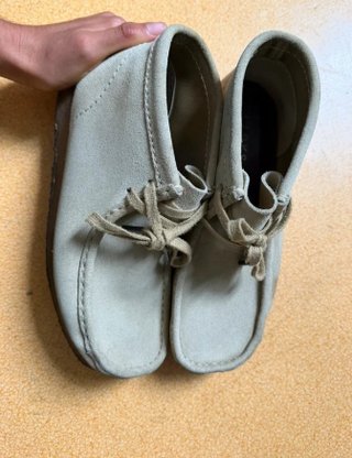 Botines Clarks Originals Wallabee Beige
