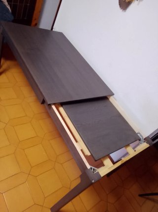Mesa de comedor extensible, 120/180