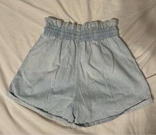 Shorts Vaqueros de tiro alto