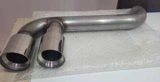 Cola de escape doble para Mini F55, F56 y F57