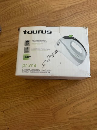 Batidora Amasadora Taurus Prima 300W