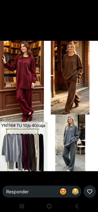 Conjunto de Punto Oversize