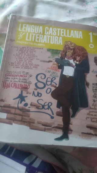 Libro de Lengua castellana y literatura de 1° Bach