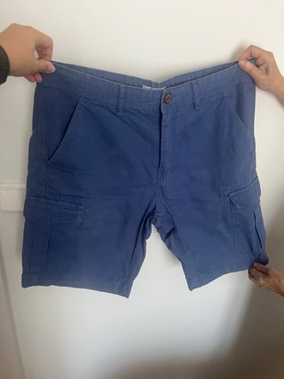 Pantalón corto azul talla 46