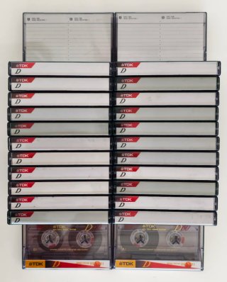 Lote 26 Cintas de Casete TDK D60