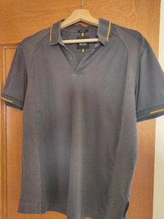 Polo Hugo Boss Porsche Design Gris