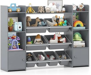 Mueble para guardar juguetes infantiles estantería