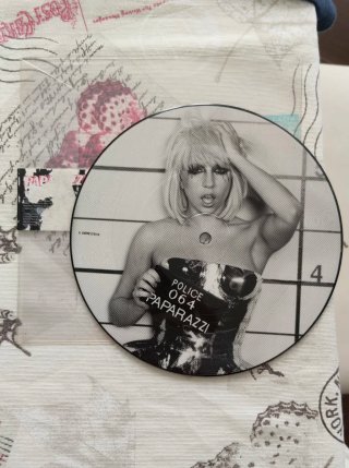 Vinilo Picture Disc Lady Gaga - Paparazzi