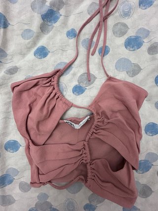 Top Zara Rosa Talla S