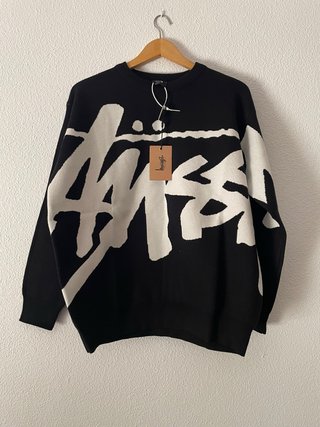 Jersey Stüssy Negro y Blanco