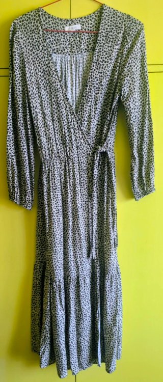 Vestido midi cruzado Slowlove