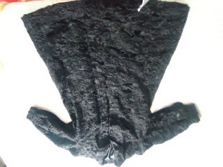 Abrigo de Piel Astracán Negro