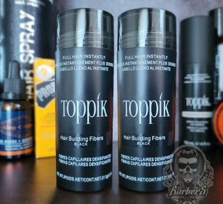 2x Toppik Fibras Capilares Negro