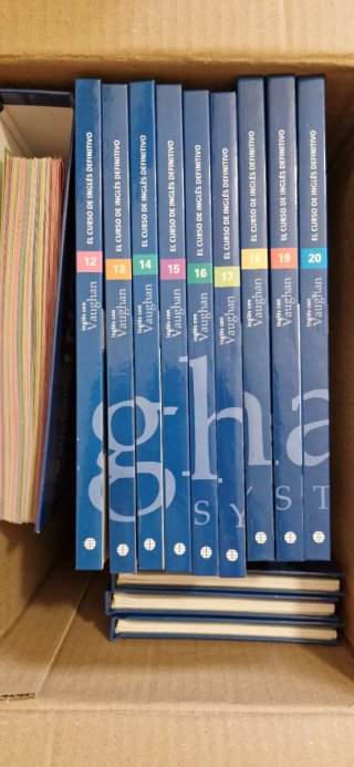 Curso Inglés Vaughan 20 volúmenes