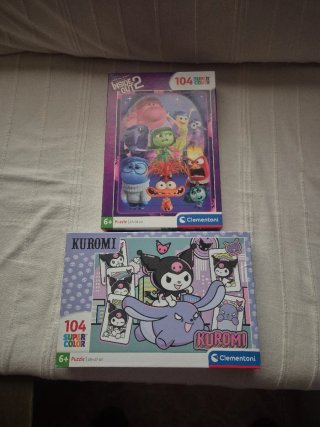 2 Puzzles Clementoni 104 piezas