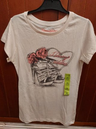 Camiseta Beige Estampada Atmosphere
