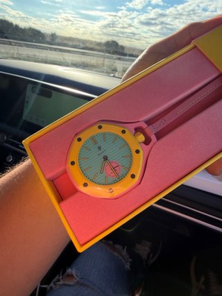Reloj Swatch x Audemars Piguet Royal Pop Otg Roz