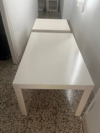 Tavoli bassi bianchi, ideali per soggiorno