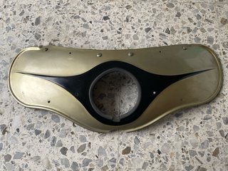 Carenado faro moto clásica