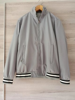 Chaqueta Harrington Gris