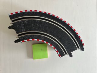Lote 16 Curvas Scalextric Compact